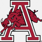 Titleist Players Terry Golf Towel With Arkansas Razorback Logos