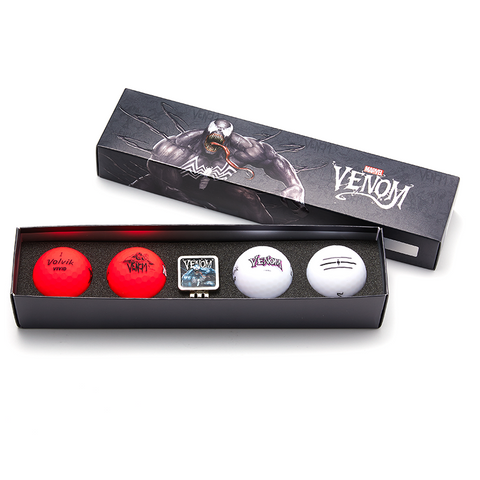 Volvik Marvel Anti-Hero Golf Ball Gift Set - Venom
