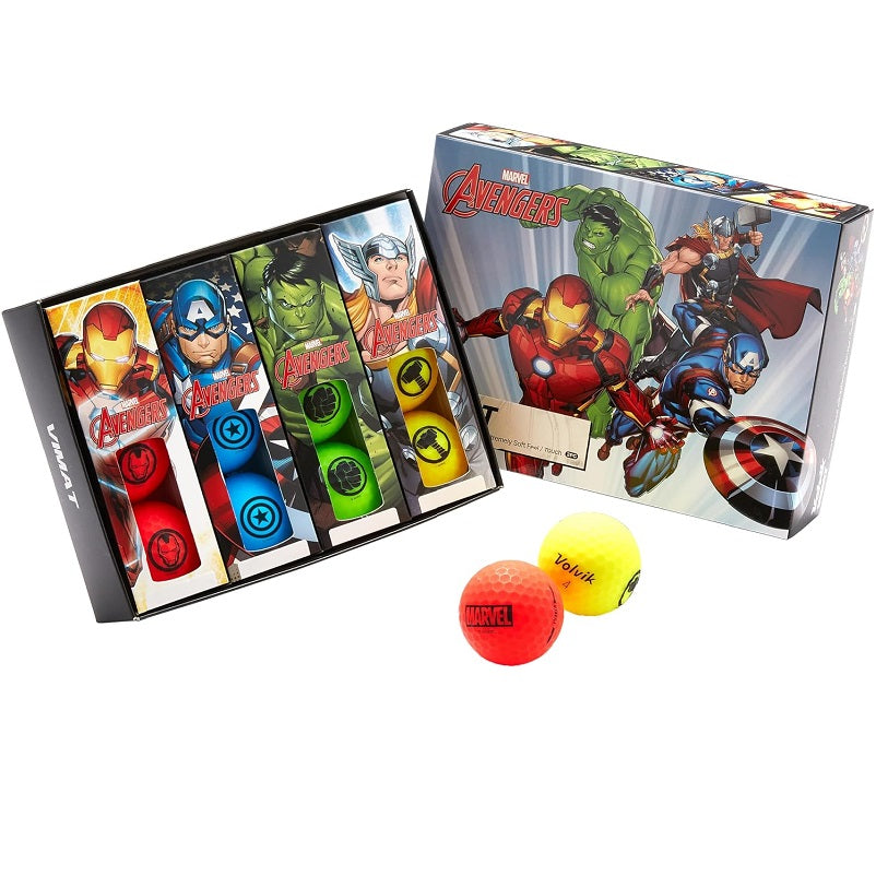 Volvik Marvel Avengers Vimax Golf Balls