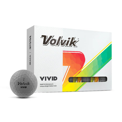 Volvik Vivid Matte Finish Golf Balls