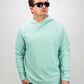Pins & Aces Golf Waffle Knit Mint Hoodie