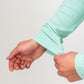 Pins & Aces Golf Waffle Knit Mint Hoodie