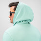 Pins & Aces Golf Waffle Knit Mint Hoodie