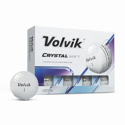 Volvik Crystal Soft Golf Balls