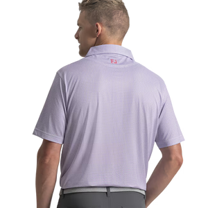 Footjoy Wave Lisle Mens Polo Golf Shirt