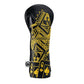 Pins And Aces Golf Black/Gold Queen of Spades - Fairway Cover