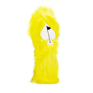 Pins And Aces Golf Yellow Fuzzy - Fairway Cover