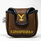 Pins And Aces Golf Yellowstone Putter Cover - Mallet