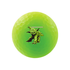 Volvik Vivid Soft Star Wars™ Yoda Pack Golf Balls