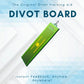 Golf Training Aids The Divot Board - Patented Swing Path Trainer