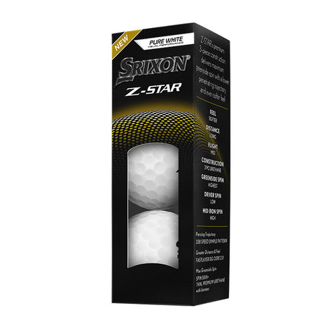 Srixon Z-Star Tour Golf Balls - Sleeve