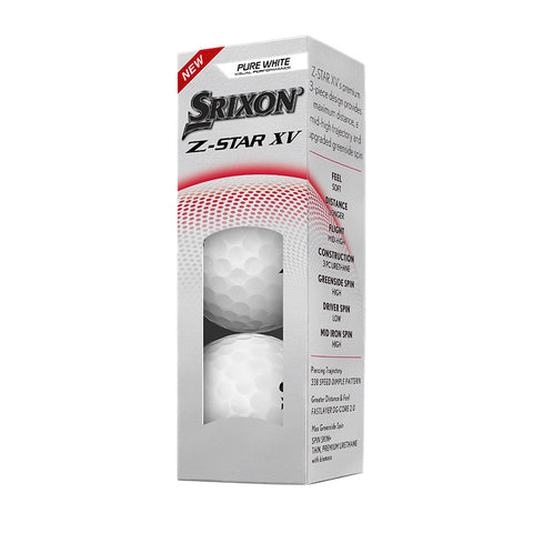 Srixon Z-Star XV Tour Golf Balls - Sleeve