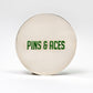 Pins And Aces Golf 6 Milly - Citrus Ball Marker