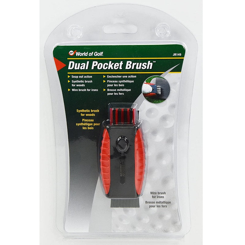 Dual Pocket Brush - Jef World of Golf