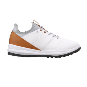 Athalonz EnVe Golf Shoe White/Tan