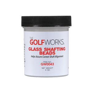 Golf Works Glass Shafting Beads - 4 oz Bottle