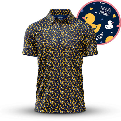 Bogey Bros Big Duck Energy Golf Polo
