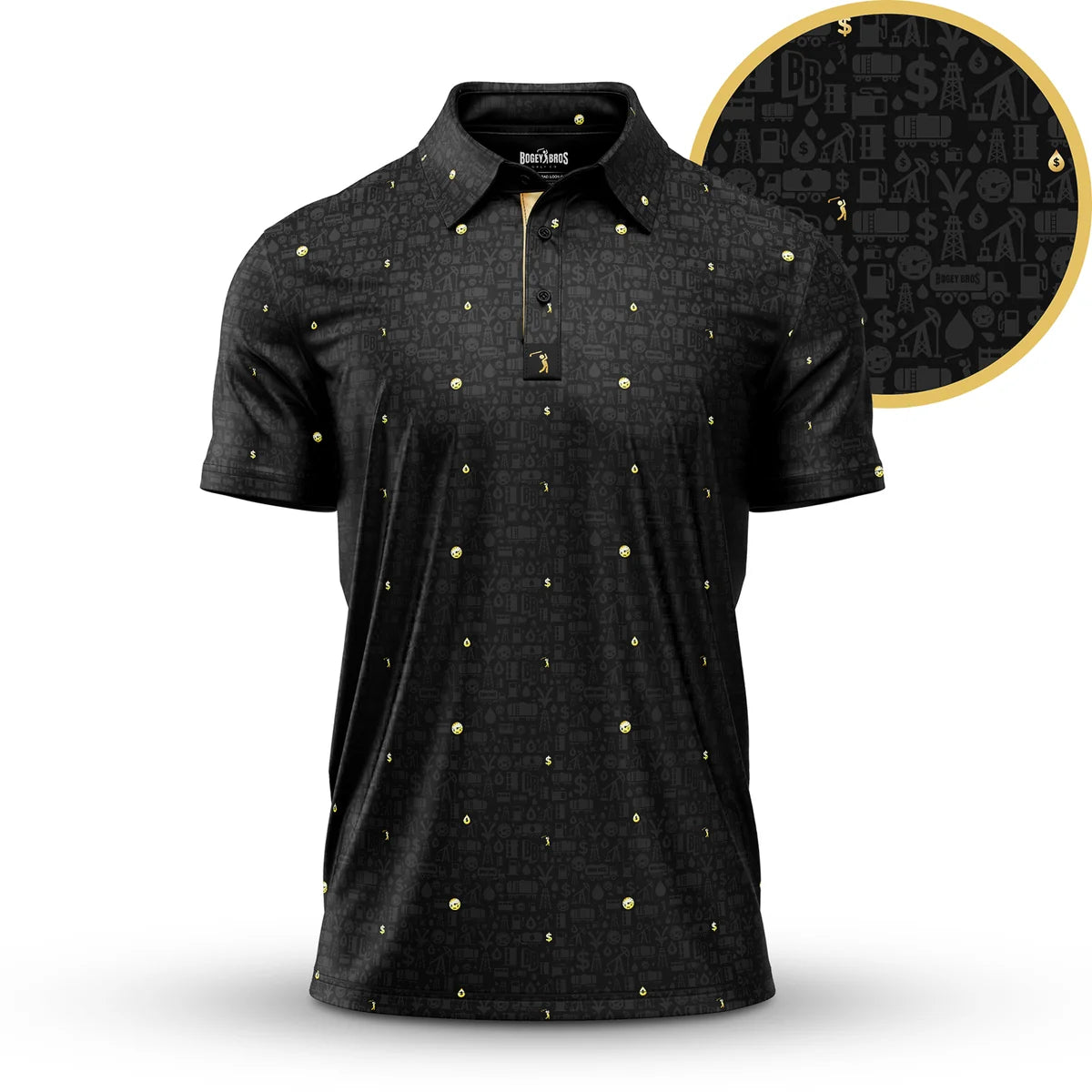 Bogey Bros Gusher Golf Polo