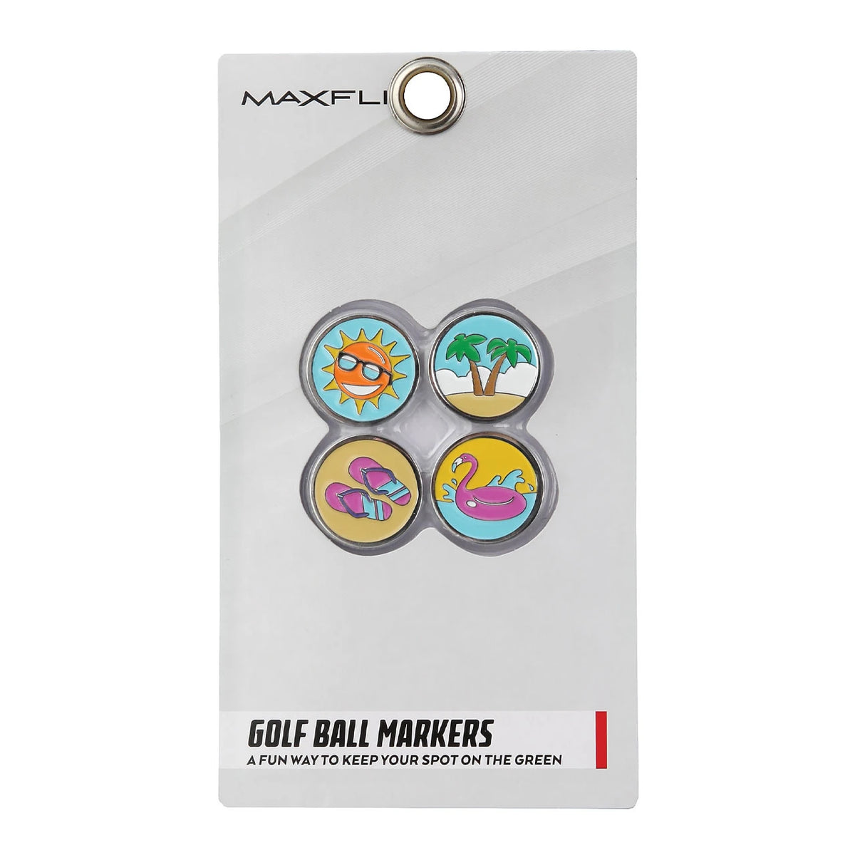 Maxfli Ball Markers - Pack Of 4