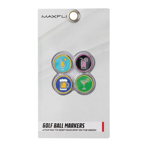 Maxfli Ball Markers - Pack Of 4