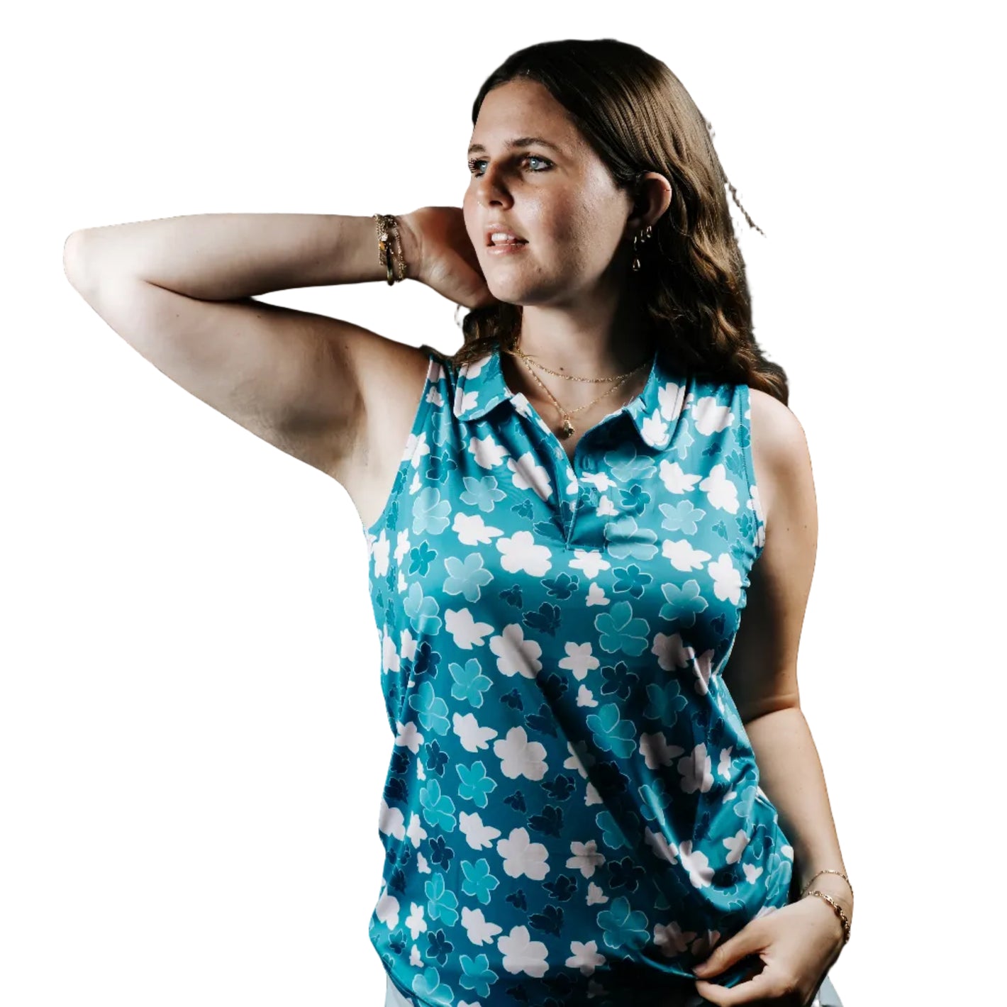 Shank It Golf Womens Azalea Polo