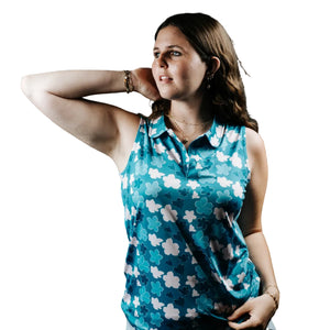 Shank It Golf Womens Azalea Polo
