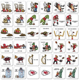 You the Fan! NFL Kansas City Chiefs Memory Match Game