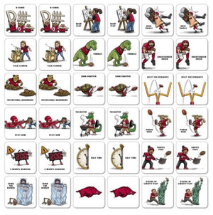 You the Fan! SEC Collegiate Arkansas Razorback Memory Match Game