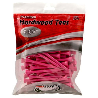 Premium Hardwood Golf Tees - 2.75"