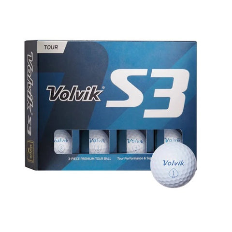 Volvik S3 Tour Performance Golf Balls