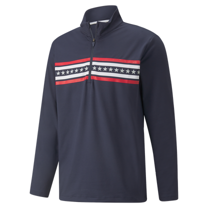 Puma Men's Volition Independence 1/4 Zip Golf Jacket