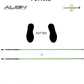Golf Alignment Rods - MORODZ - 2 pack