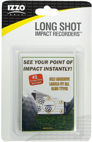 Long Shot Golf Impact Recorders