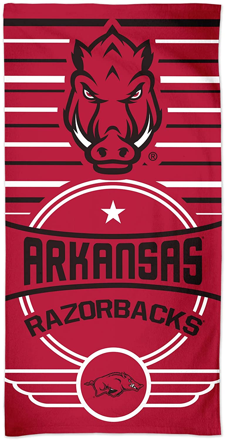 Arkansas Razorback Beach Towel 30" x 60"