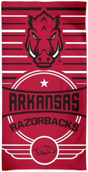 Arkansas Razorback Beach Towel 30" x 60"