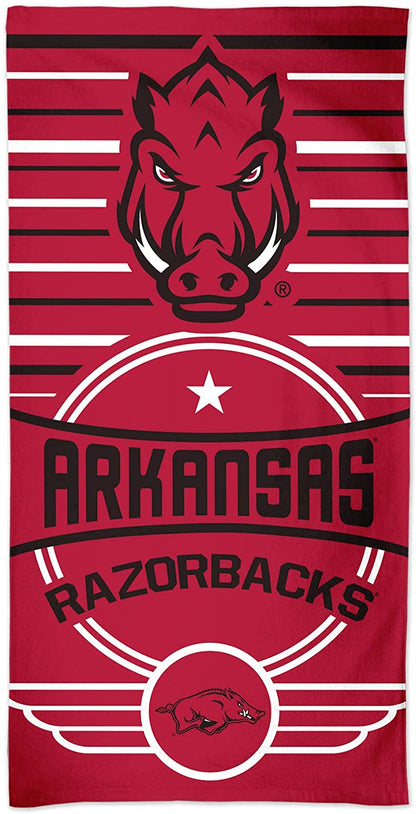Arkansas Razorback Beach Towel 30" x 60"