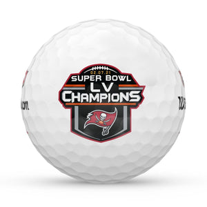 Wilson Staff DUO Soft+ Super Bowl Champion Tampa Bay Buccaneers Golf Balls