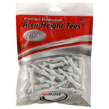 ProActive Sports Premium Hardwood Accu-Height Golf Tees