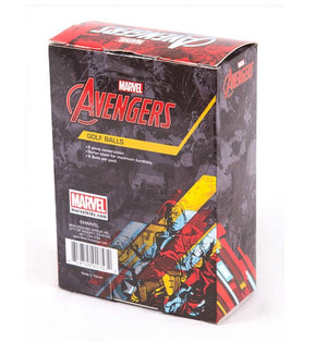 Avengers Golf Balls Mixed 6 pack