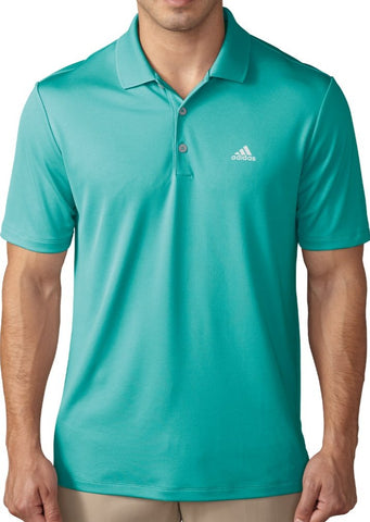 Adidas Golf Mens Performance Branded Polo Shirt