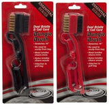 Club Brush Dual Bristle & Coil Cord Bungie Brush