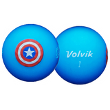 Volvik Marvel Vivid Marvel X Character Golf Balls