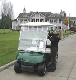 ProActive Sports CartShield Clear Portable Golf Cart Windshield