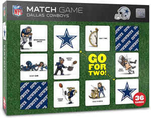 You the Fan! NFL Dallas Cowboys Memory Match Game