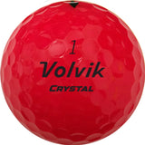 Volvik Crystal 2022 Focus Colored Golf Balls by the Sleeve