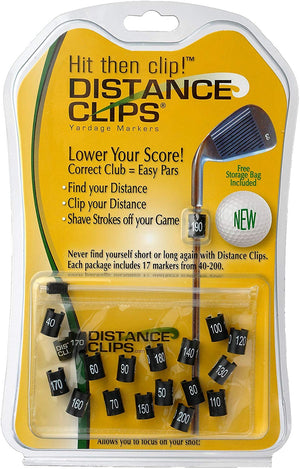 Distance Clips Yardage Markers (17 ct)