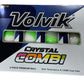 Volvik Crystal Combi Split Colored Golf Balls