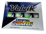 Volvik Crystal Combi Split Colored Golf Balls