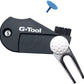 G-Tool 5-In-One Club Brush, Divot Tool, Score Counter, Ball Marker Holder, and Groove Cleaner