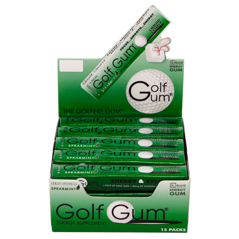 Golf Gum Energy Supplement
